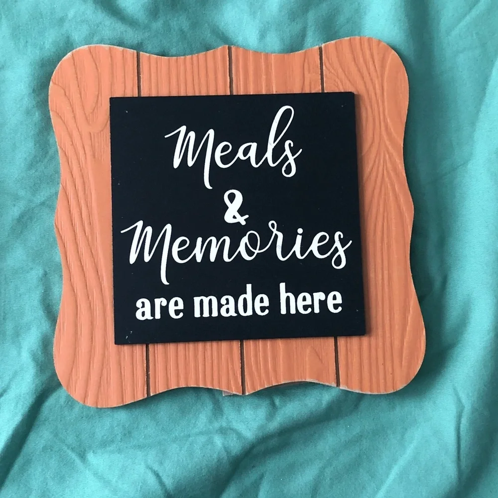 Happy Fall & Meals & Memories Decorative Wall Sign Set